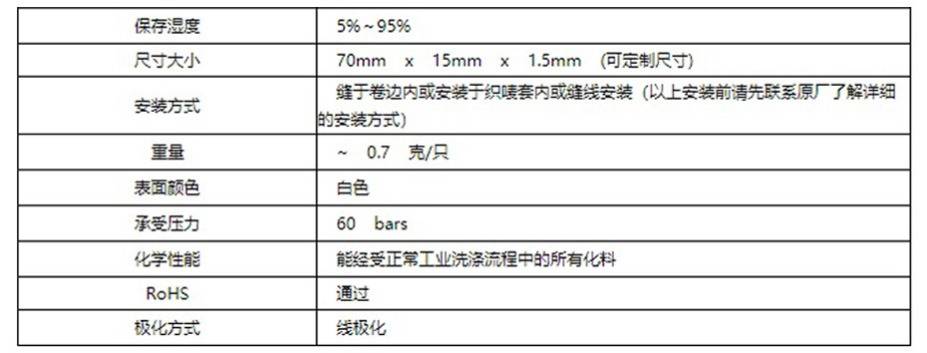 工业RFID洗涤标签