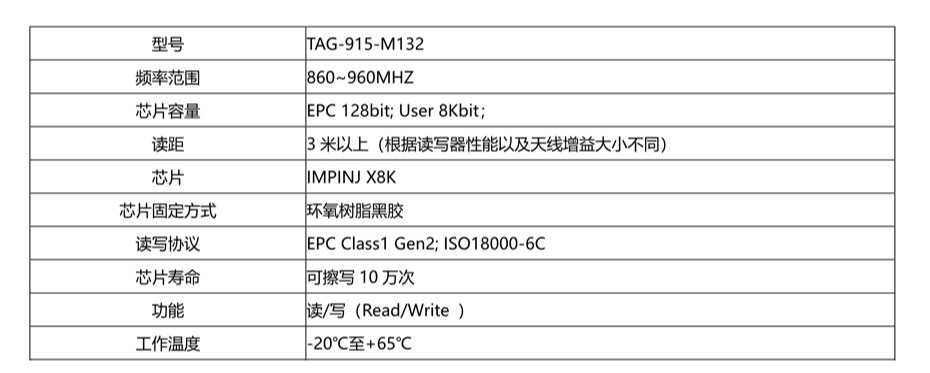 超高频仓储用RFID电子标签